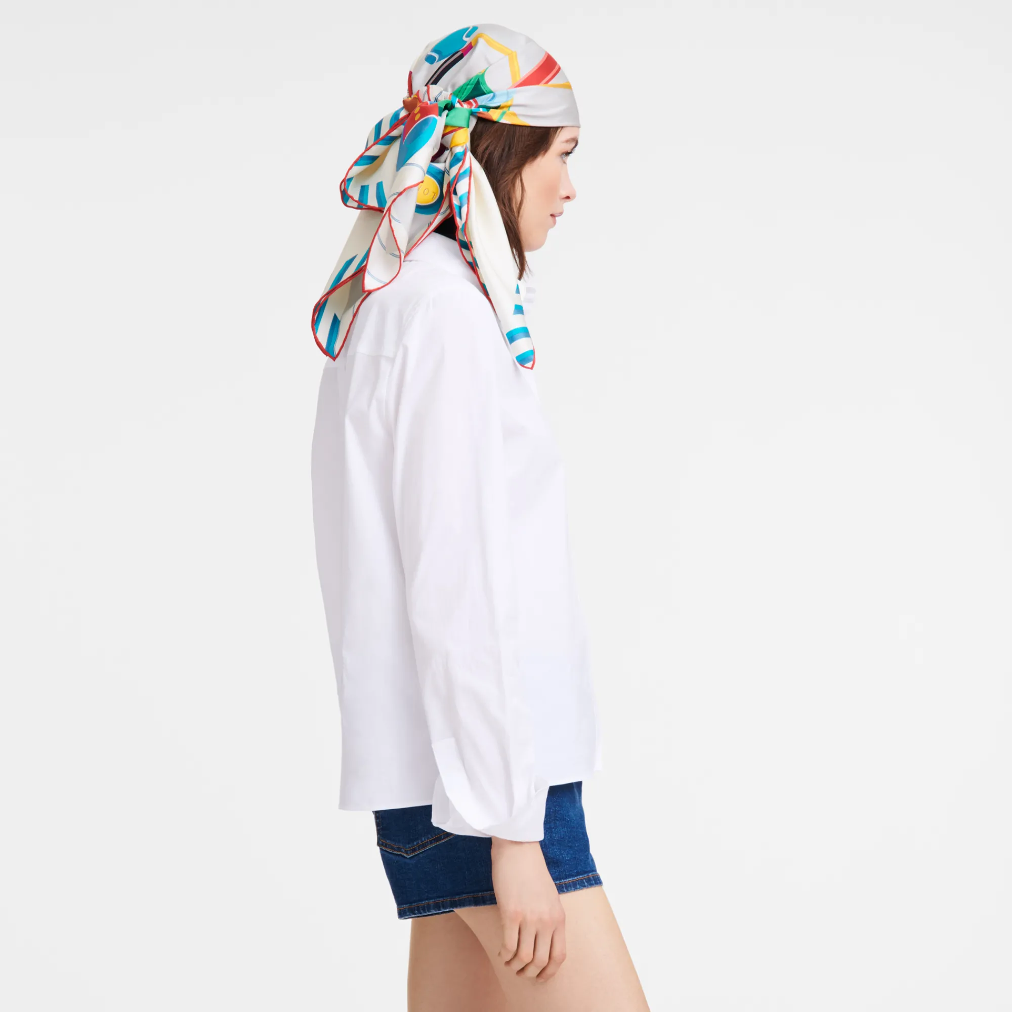 Clearance Caddie Zijden Sjaal 90 Zijden sjaals