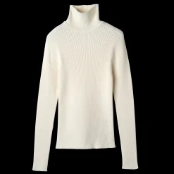 Discount Getailleerde Trui Met Hoge Kraag Tops en Blouses|Tricotkleding