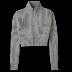 New Kort Vest Met Ritskraag Tops en Blouses|Tricotkleding
