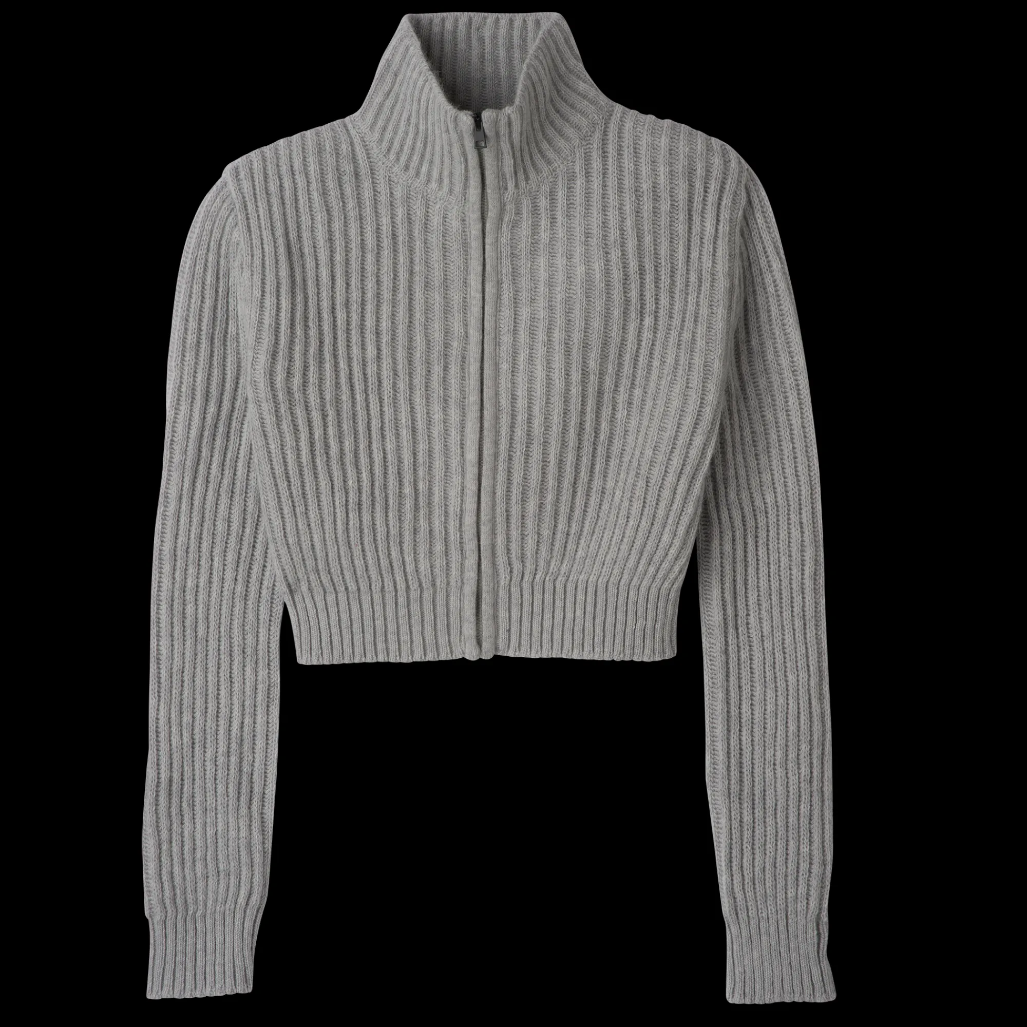 New Kort Vest Met Ritskraag Tops en Blouses|Tricotkleding