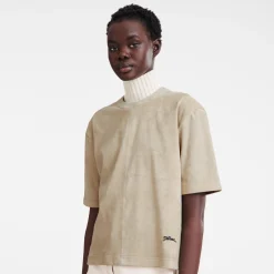 Clearance Korte Leren Top Tops en Blouses