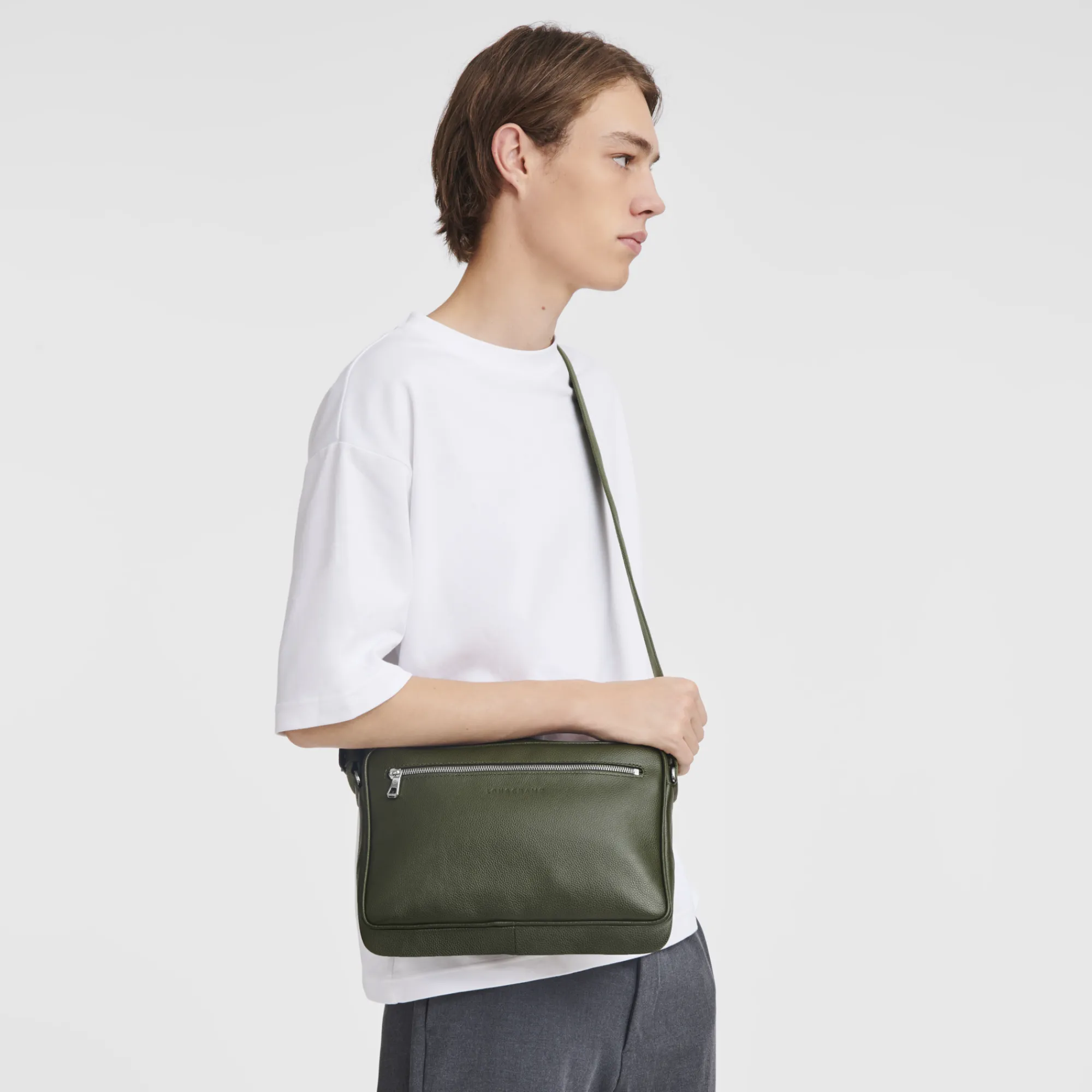 Hot Le Foulonné Crossbodytas M Schoudertassen|Leren tassen