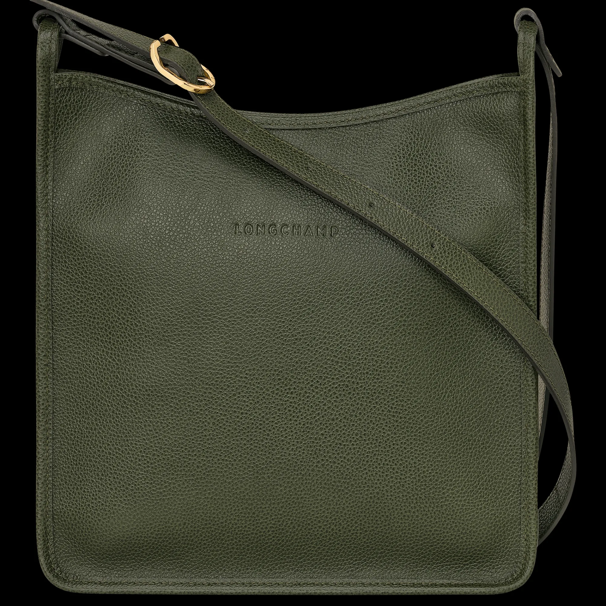 New Le Foulonné Schoudertas Met Rits M Crossbody tassen|Leren tassen