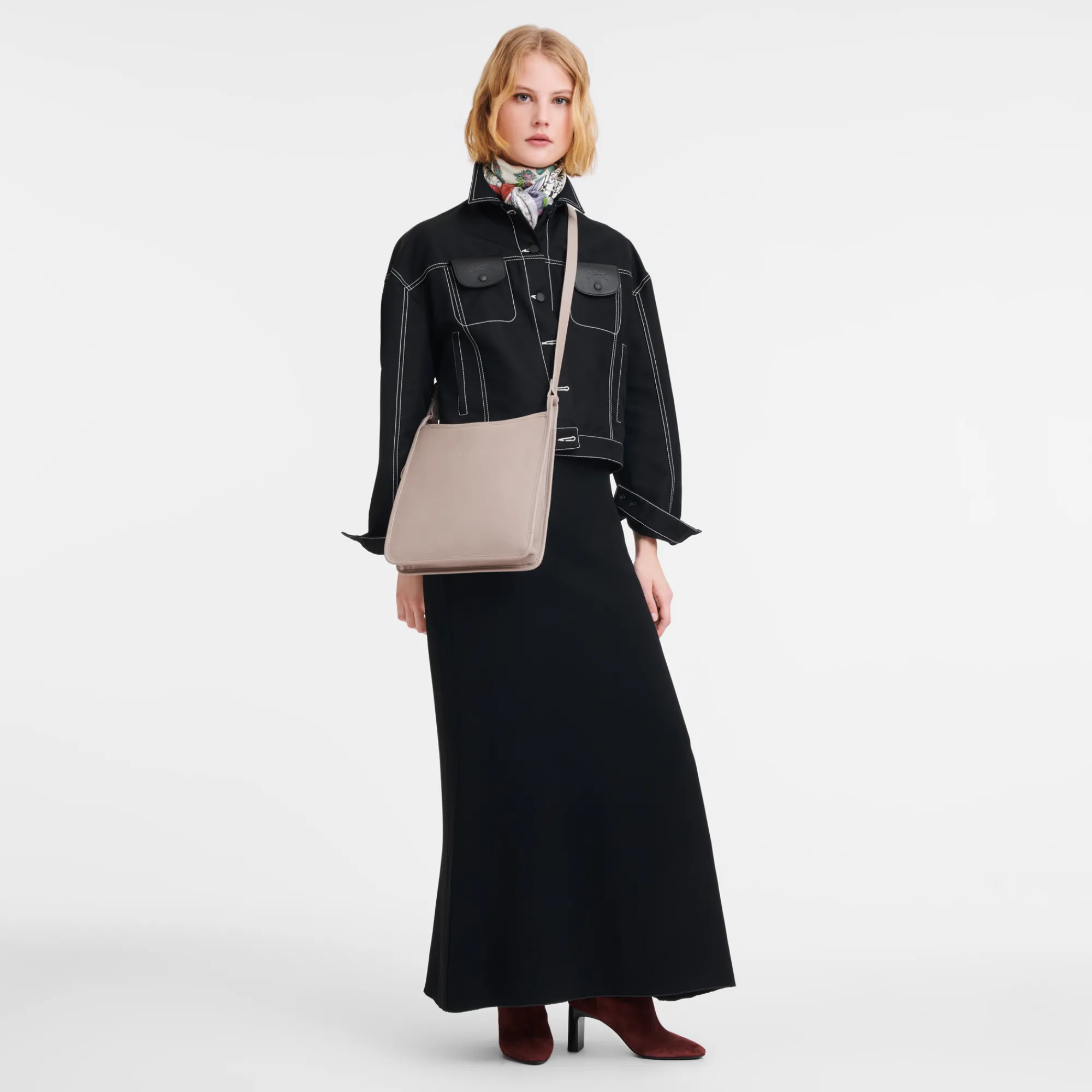 Hot Le Foulonné Schoudertas Met Rits M Crossbody tassen|Leren tassen