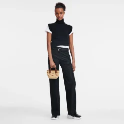 New Le Panier Pliage Tas Met Handgreep Aan De Bovenkant XS Le Pliage XS|Le Pliage Collection