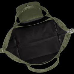 New Le Pliage Green Tas Met Handgreep Aan De Bovenkant M Le Pliage M|Le Pliage Green