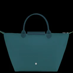 New Le Pliage Green Tas Met Handgreep Aan De Bovenkant M Le Pliage M|Le Pliage Green