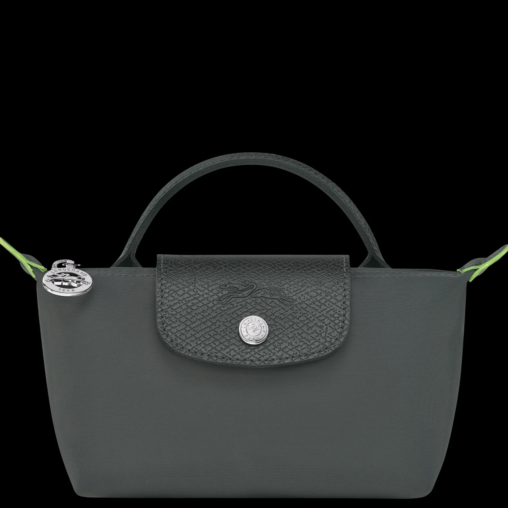 New Le Pliage Green Tasje Met Handvat Le Pliage XS|Le Pliage Green