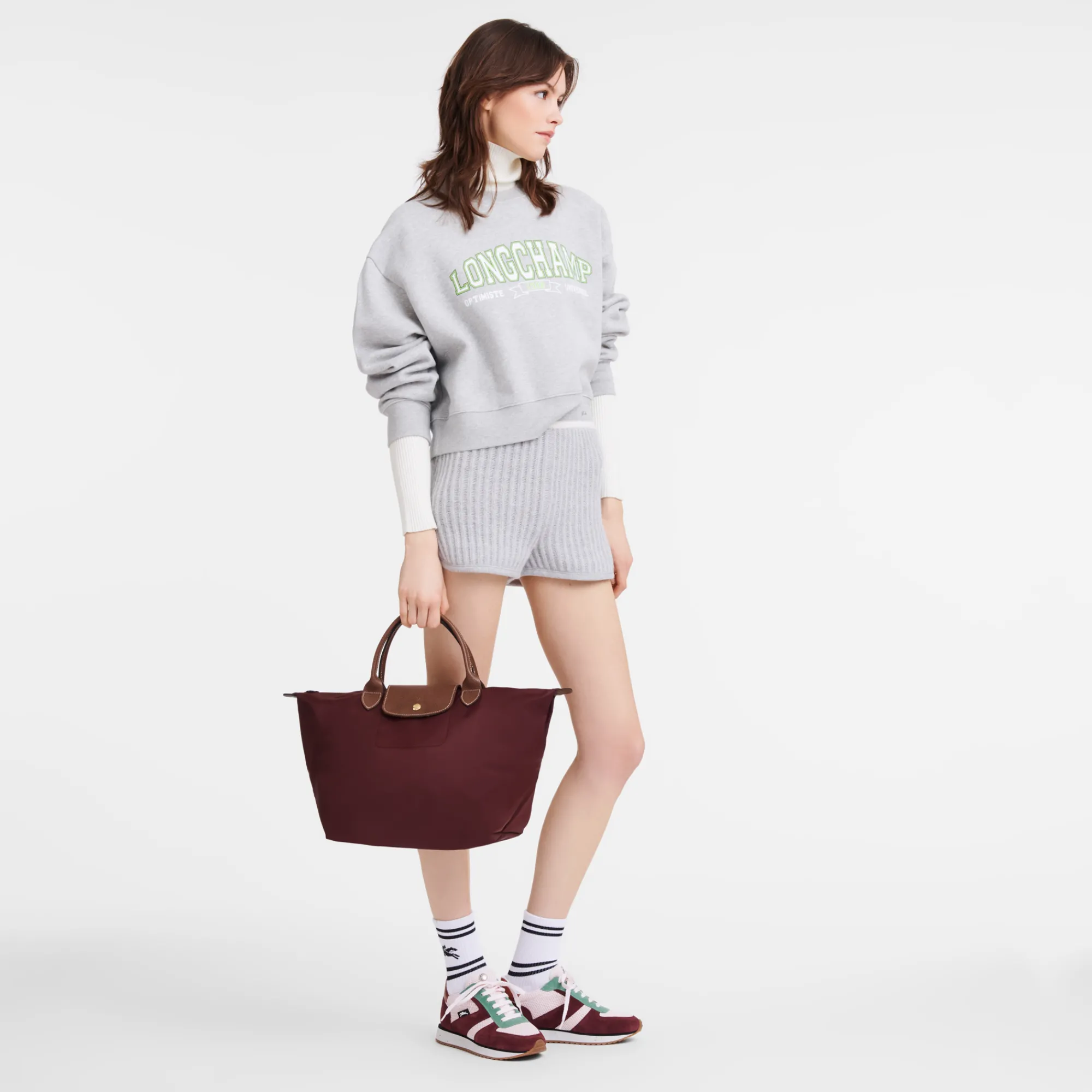 Le Pliage Original Tas Met Handgreep Aan De Bovenkant M Le Pliage M|Le Pliage Original