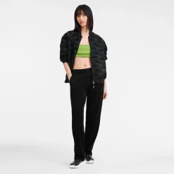 New Leren Rechte Broek Broeken & shorts