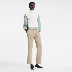 Online Leren Rechte Broek Broeken & shorts