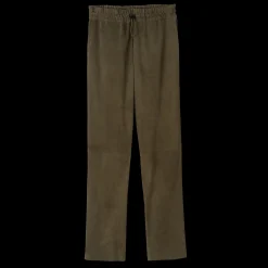 Clearance Leren Rechte Broek Broeken & shorts