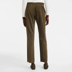 Clearance Leren Rechte Broek Broeken & shorts