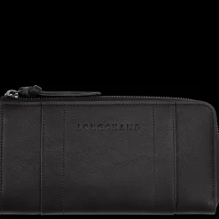 New 3D Portemonnee Met Rits Rondom Portemonnee|Leren portemonnees