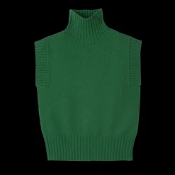Outlet Mouwloze Trui Met Hoge Kraag Tops en Blouses|Tricotkleding