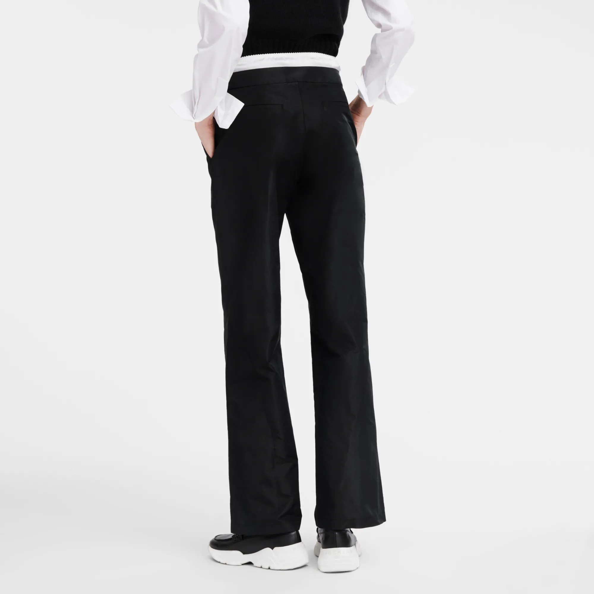 Online Rechte Broek Met Patch Broeken & shorts