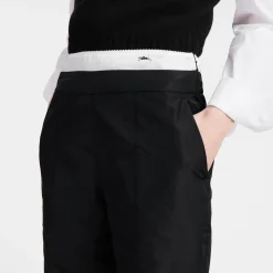 Online Rechte Broek Met Patch Broeken & shorts