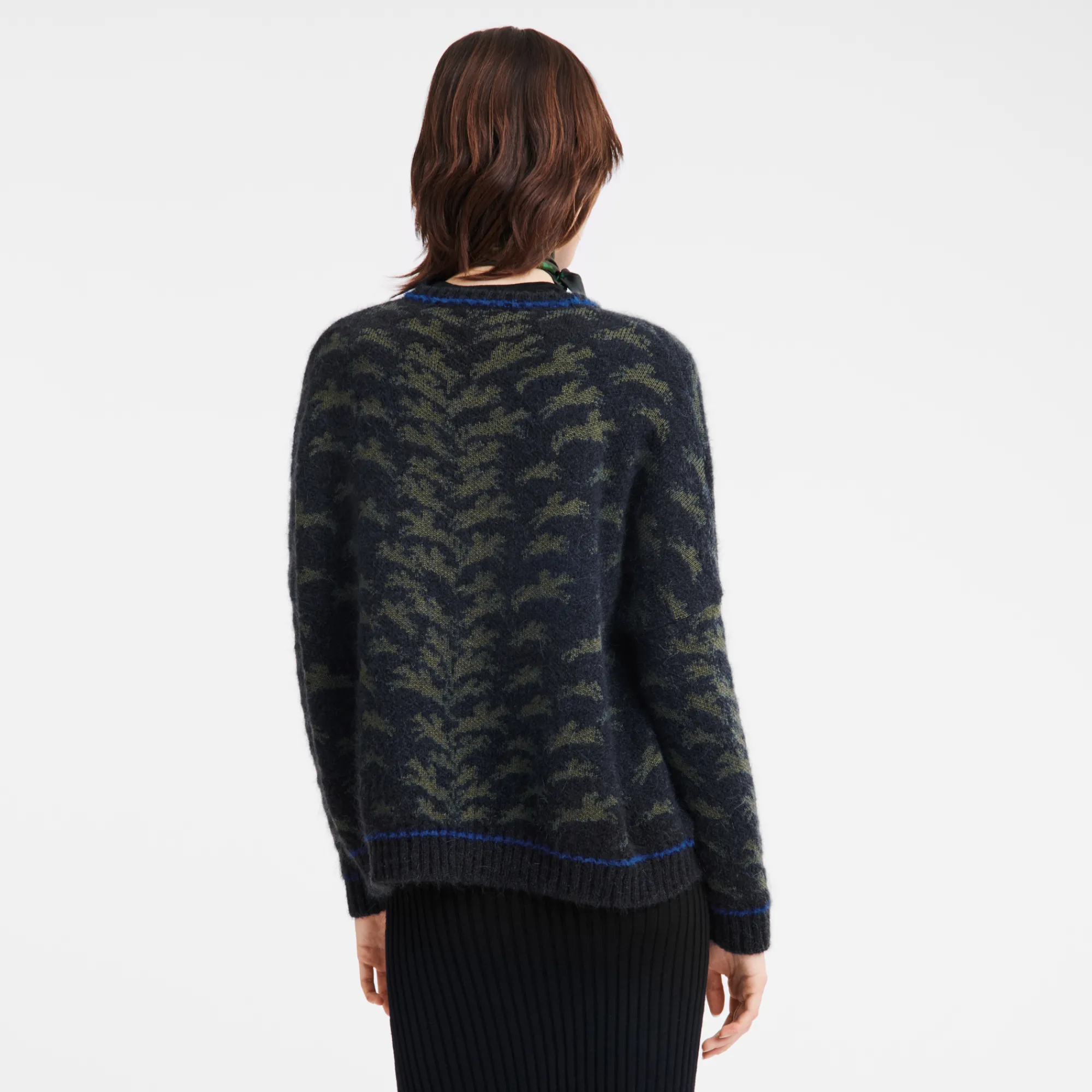 Online Trui Met Ronde Kraag Tops en Blouses|Tricotkleding