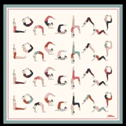 Discount Yoga Zijden Sjaal 50 Zijden sjaals
