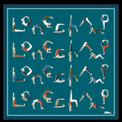 Outlet Yoga Zijden Sjaal 50 Zijden sjaals